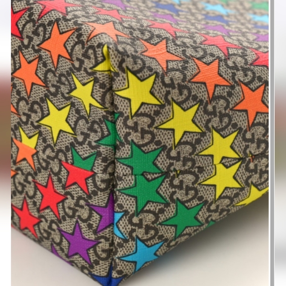 Gucci HG Supreme Monogram Children's Star Print Mini Tote - Picture 5 of 5